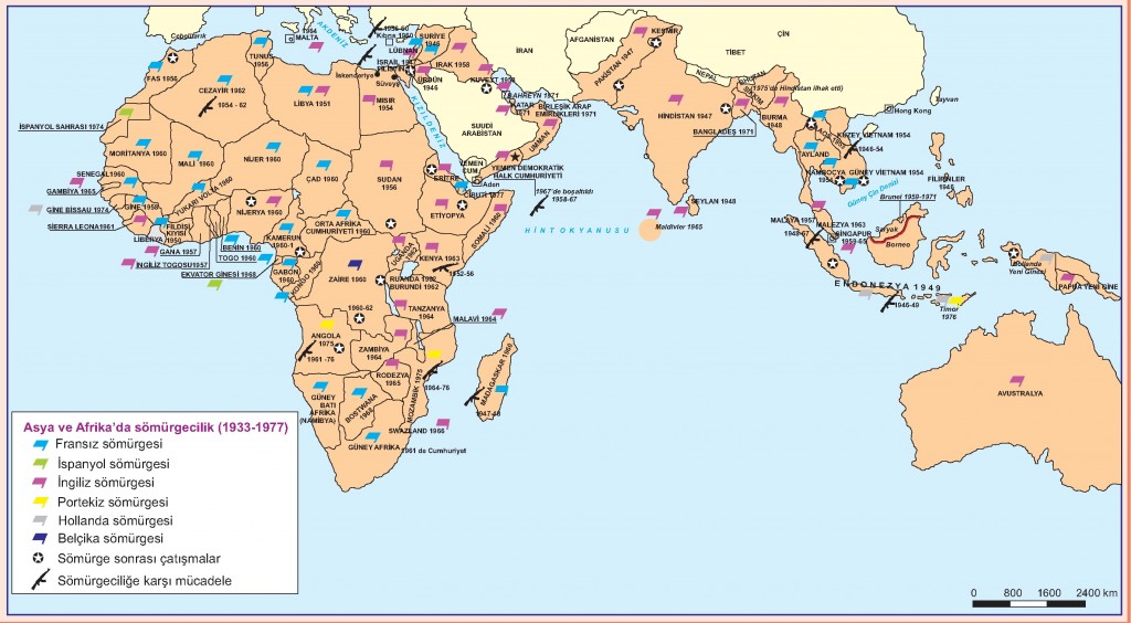 Asya ve Afrika'da Sömürgecilik