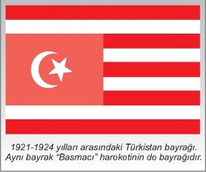 Türkistan (Basmacı) Bayrağı 1921-24
